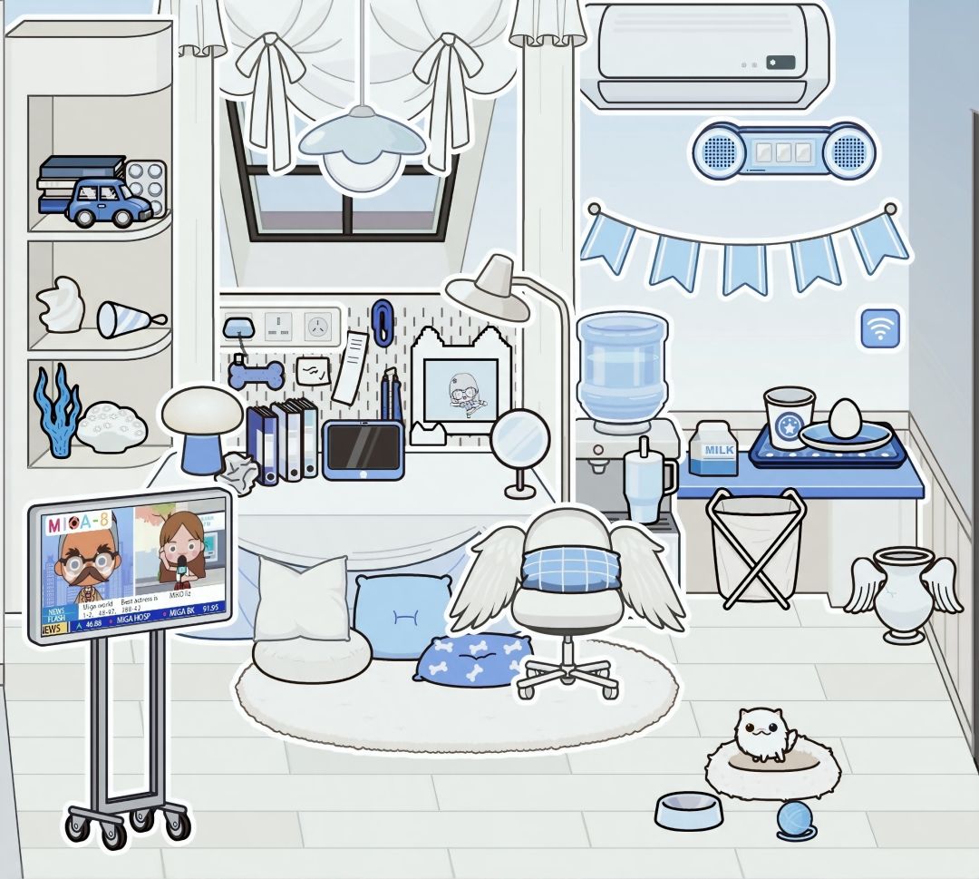migaの蓝色系工作间 1