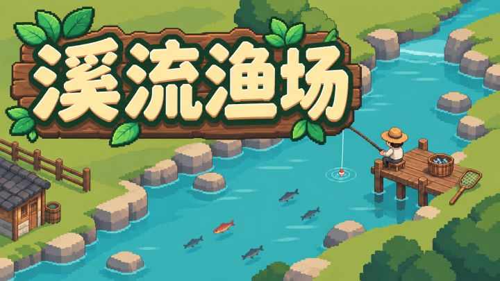 《溪流渔场》上线啦！来河边捞两网吧截图