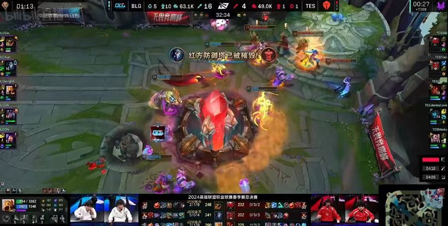 BLG横扫TES勇夺春季赛冠军!网友:RNG之后最强全华班! 3
