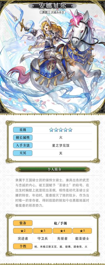 【人物攻略】ES安娜贝尔