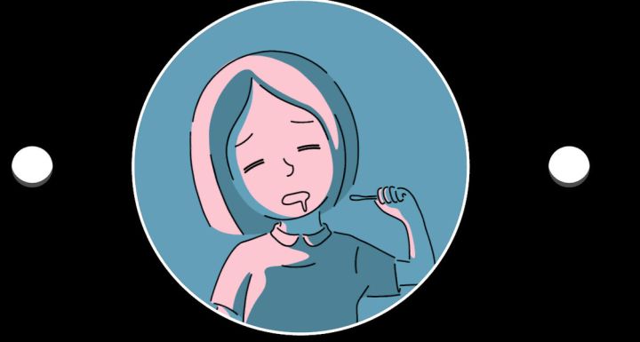 一款一觉醒来变成小女孩需要自己手动左右刷牙的游戏截图