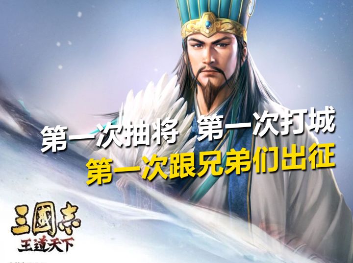 三国志王道天下,常青树桃园队截图