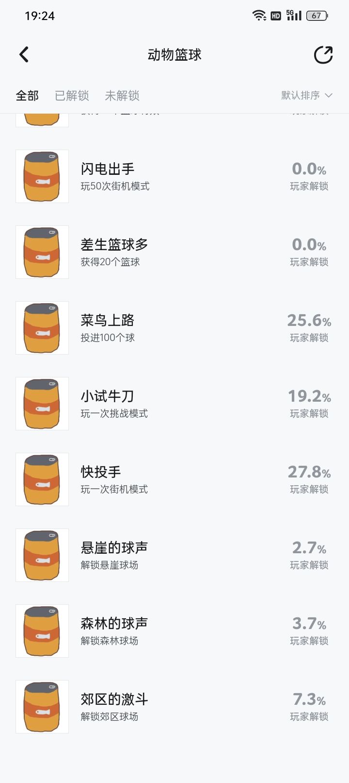 全成就 1