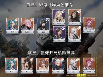 攻略 | 初始阵容如何选？开荒阵容推荐