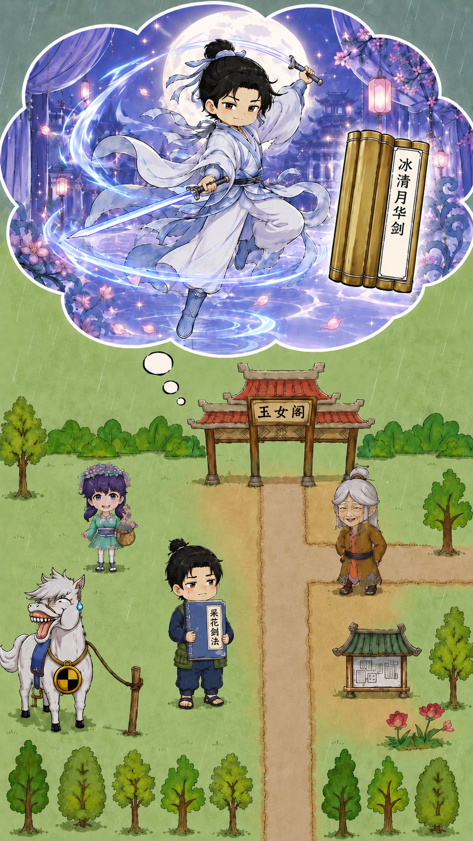 暴走小漫画:《幻想ing~》 2