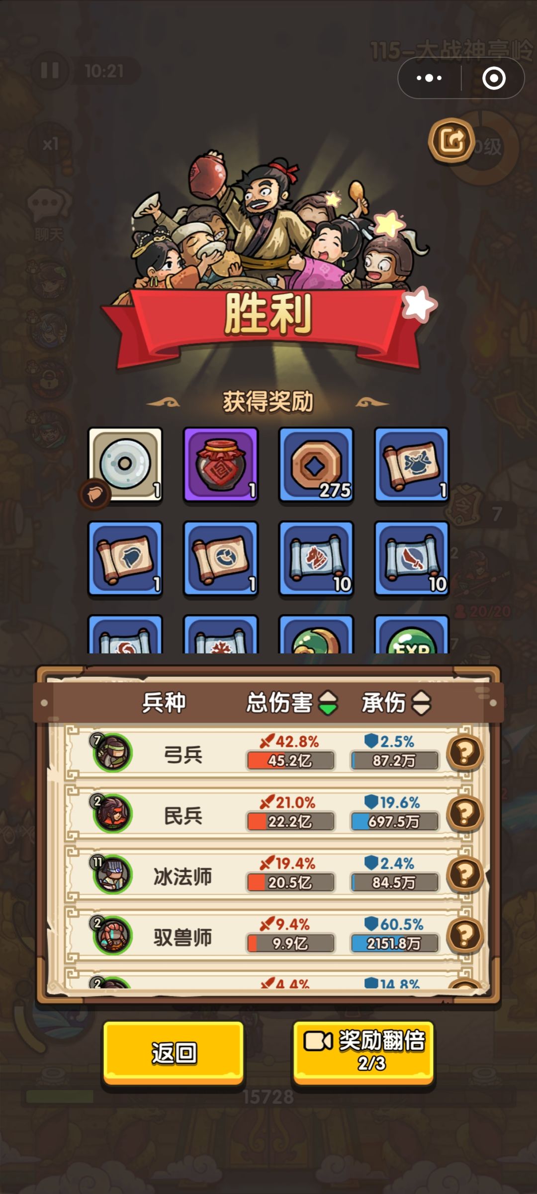 零氪115我为鹰哥代言5400战力 2
