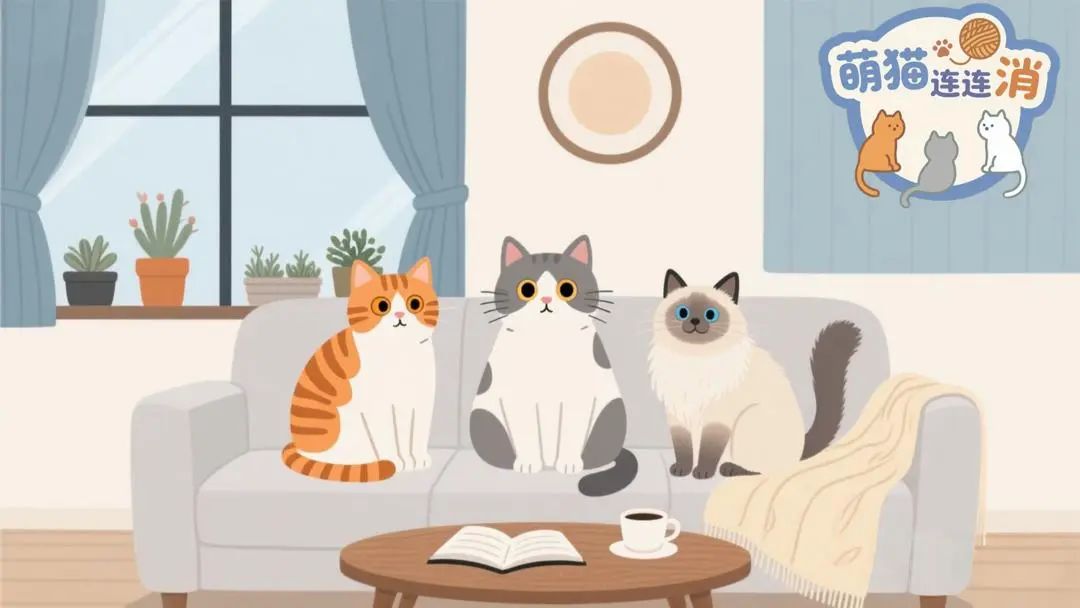 【新游预约】猫咪治愈消消乐,萌宠收集养成 1