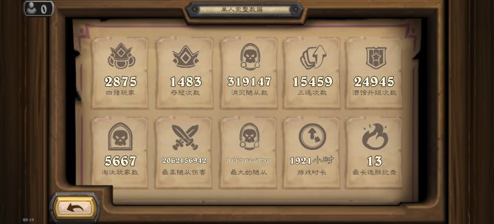 1900小时炉石酒馆玩家表示,上手毫无难度,但是感觉游戏不平衡,也不好转阵容,不如玩酒馆截图