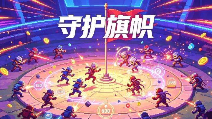 全程点点点,这款休闲防守太解压截图