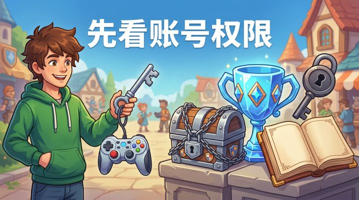 先看账号权限截图