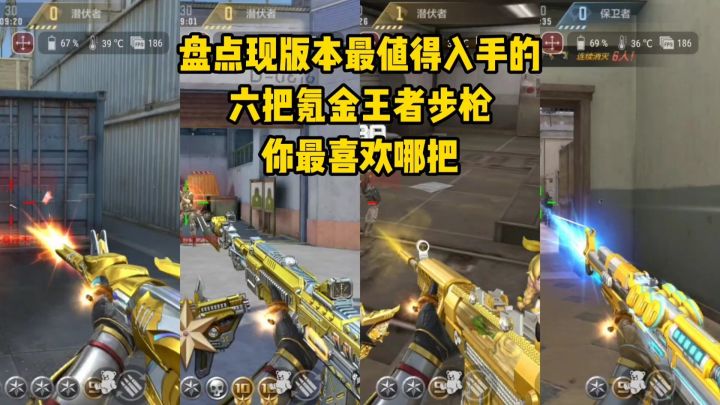 盘点现版本最值得入手的六把氪金王者步枪…截图
