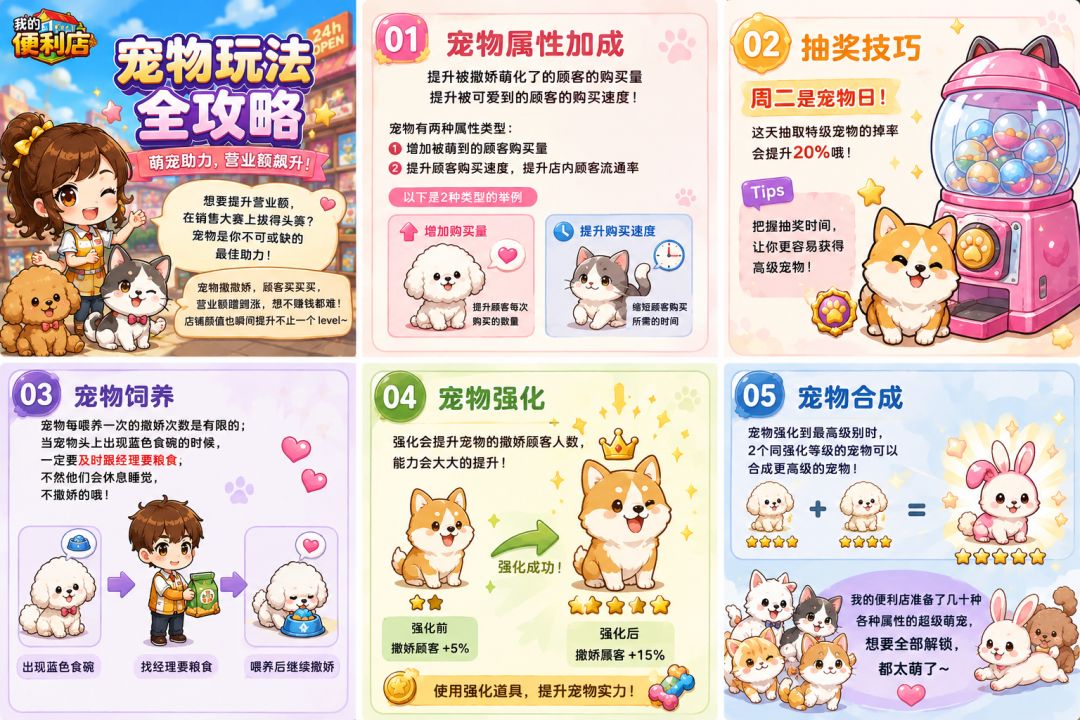 🐾《我的便利店》宠物玩法攻略! 2
