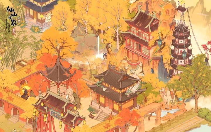千佛阁和灵光塔放在一起还蛮搭的哎截图