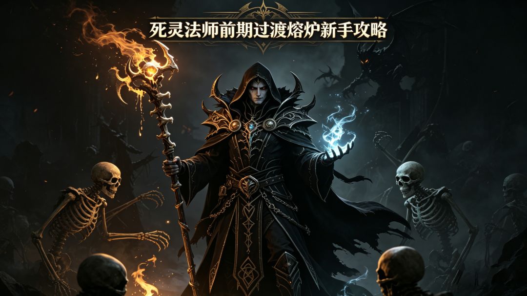 [暗黑挂不停]死灵法师前期过渡熔炉新手攻略截图