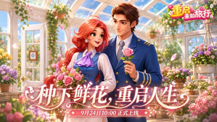 《重启未知旅行》首发定档9.24!种下鲜花,重启人生🌷截图