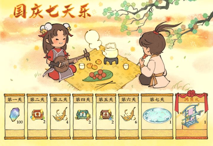 【国庆活动】国庆七日礼截图
