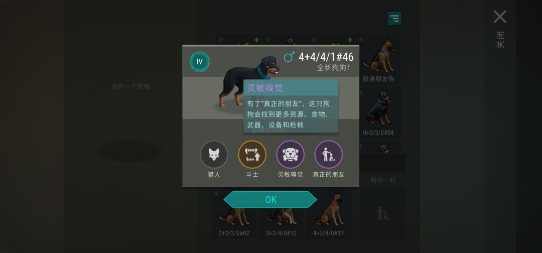 满级灵敏嗅觉朋友狗 3