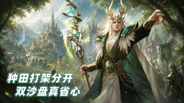 SLG还能这么省心?种田打架分开,双沙盘真有点香截图