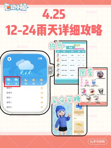 4.25 12-24雨天攻略