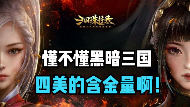 懂不懂黑暗三国四美的含金量啊!截图