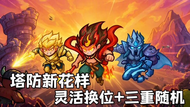 三重随机+自由换位+领主支援!塔防有新意!截图