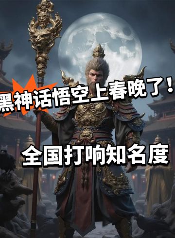 黑神话悟空登场春晚！首次惊艳亮相！