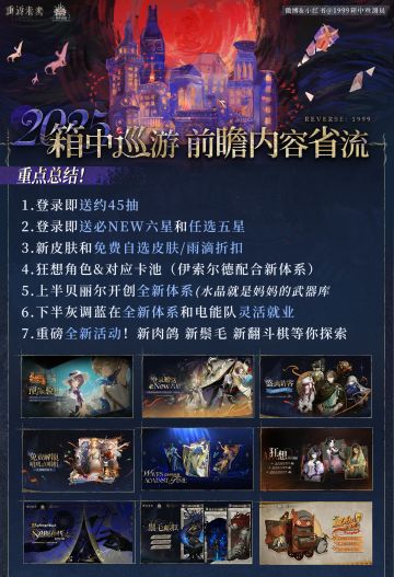 【重返未来1999 箱中巡游前瞻直播省流】