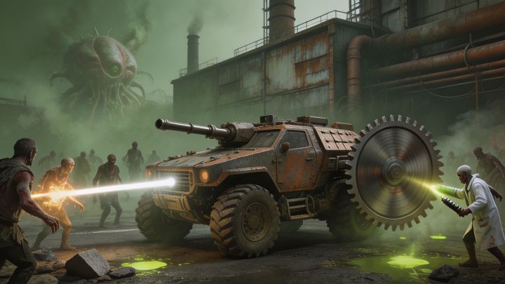 【v1.1.0 更新公告】无尽尸潮开启!第 4 章 + 新武器 + 每日签到截图