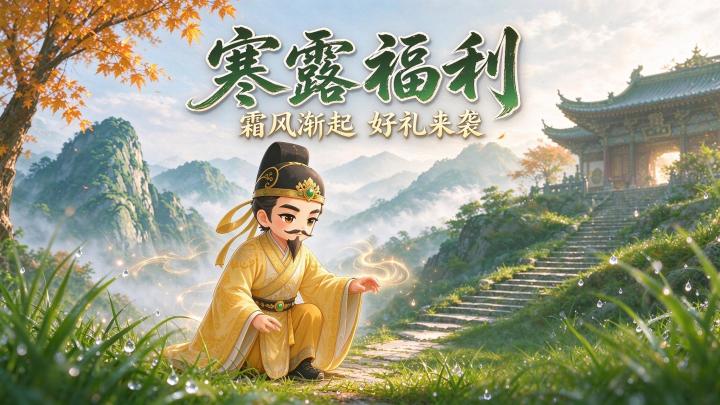 【寒露福利】寒露临,福利来袭~截图