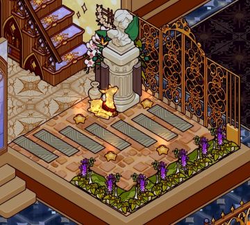 ✨ 星光花园：星星地灯+紫英草坪教程🍀互赞！