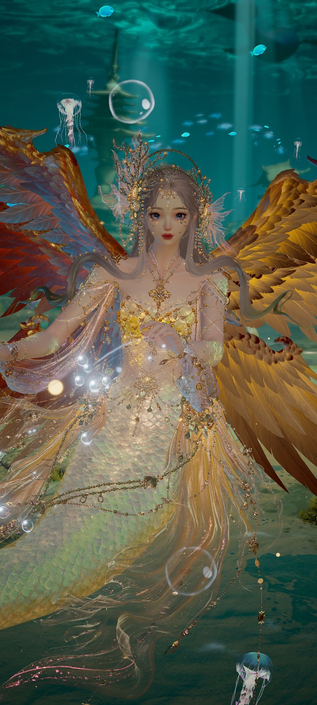 人鱼➕青鸾翅膀=完美 2
