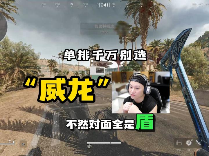 三角洲单排下图千万不能用威龙不然对面全是盾截图