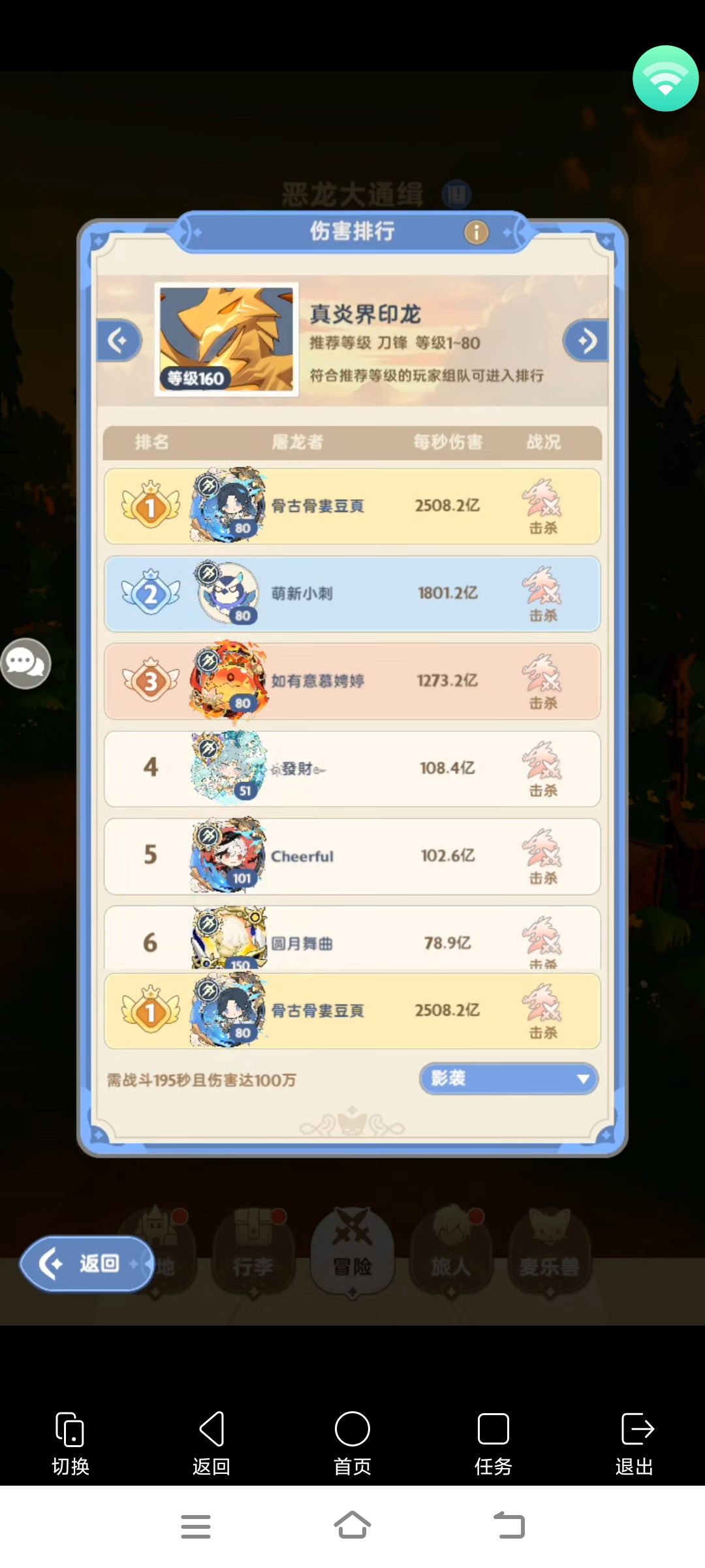 卡级自留 4