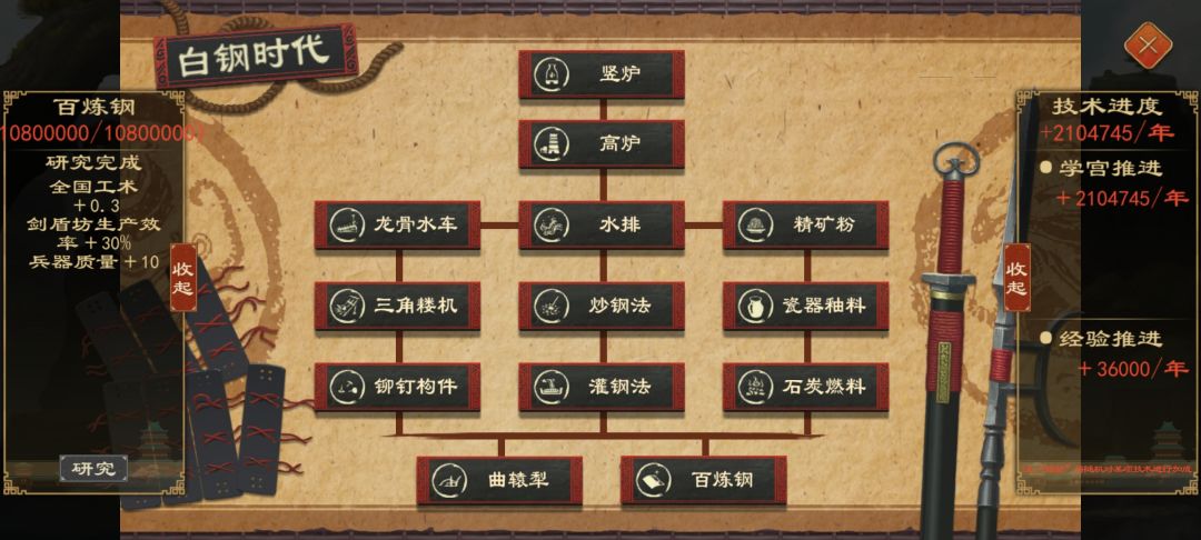 200w技术推进,5000亿粮草,一个强大帝国 2