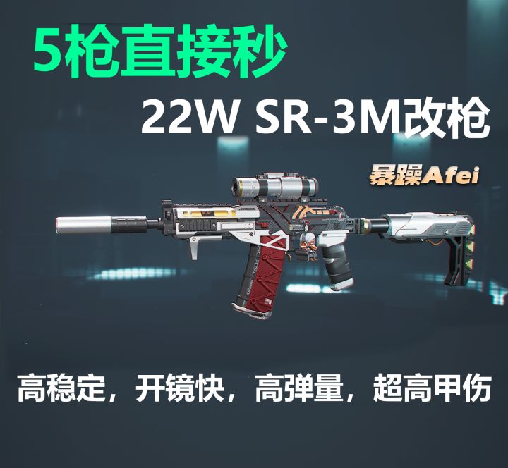 【烽火地带】二十二万稳压30米的SR-3M紧凑突击步枪截图