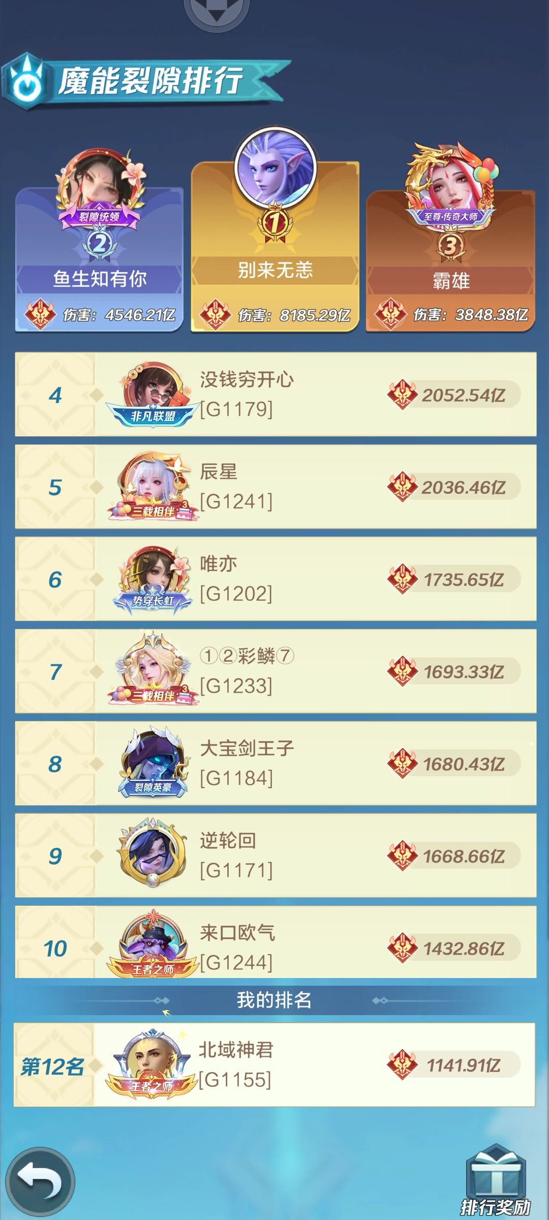 为啥我打了一天一夜打出的伤害帮我清零了? 2