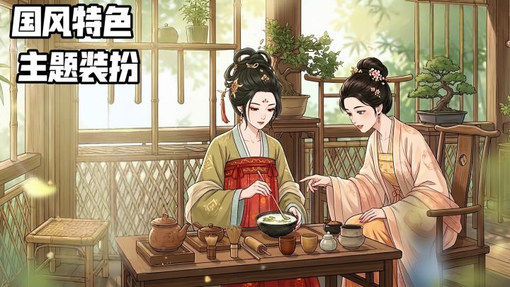 国风特色,主题装扮,梦华录联动活动来袭截图
