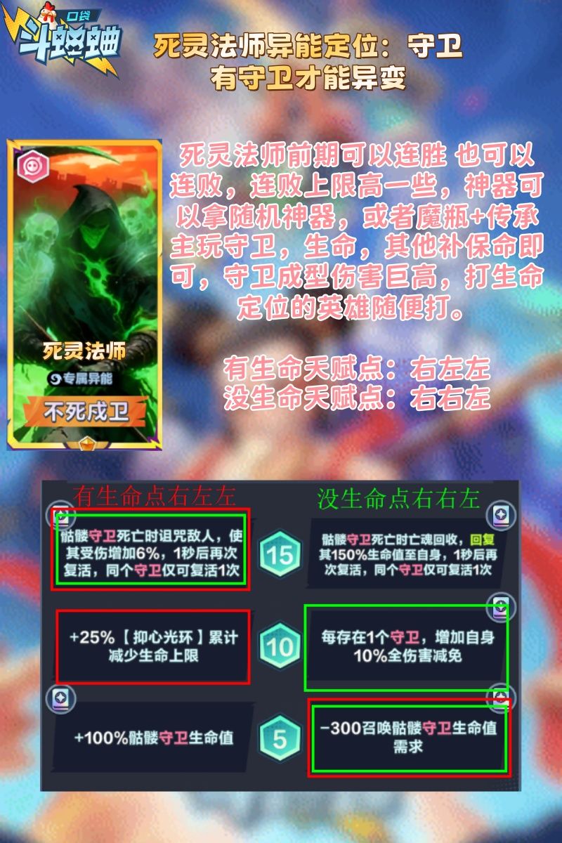 异能 死灵法师 玩法讲解以及代码分享 2