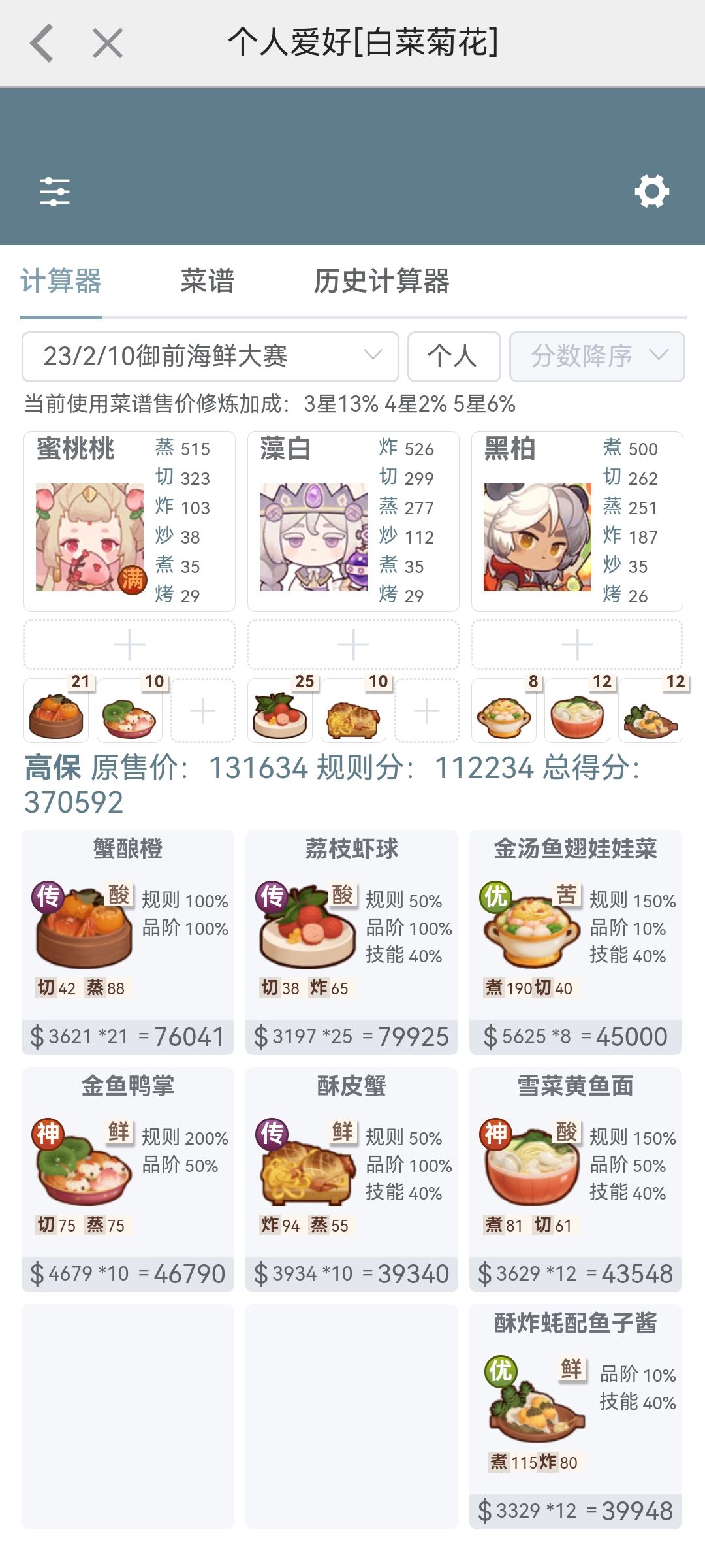 5月12号县级风云宴晋级作业&海鲜主题厨神作业来咯 3