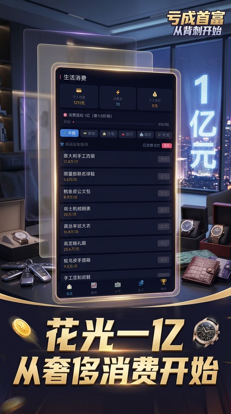 【游戏自荐】亏成首富从背刺开始 3