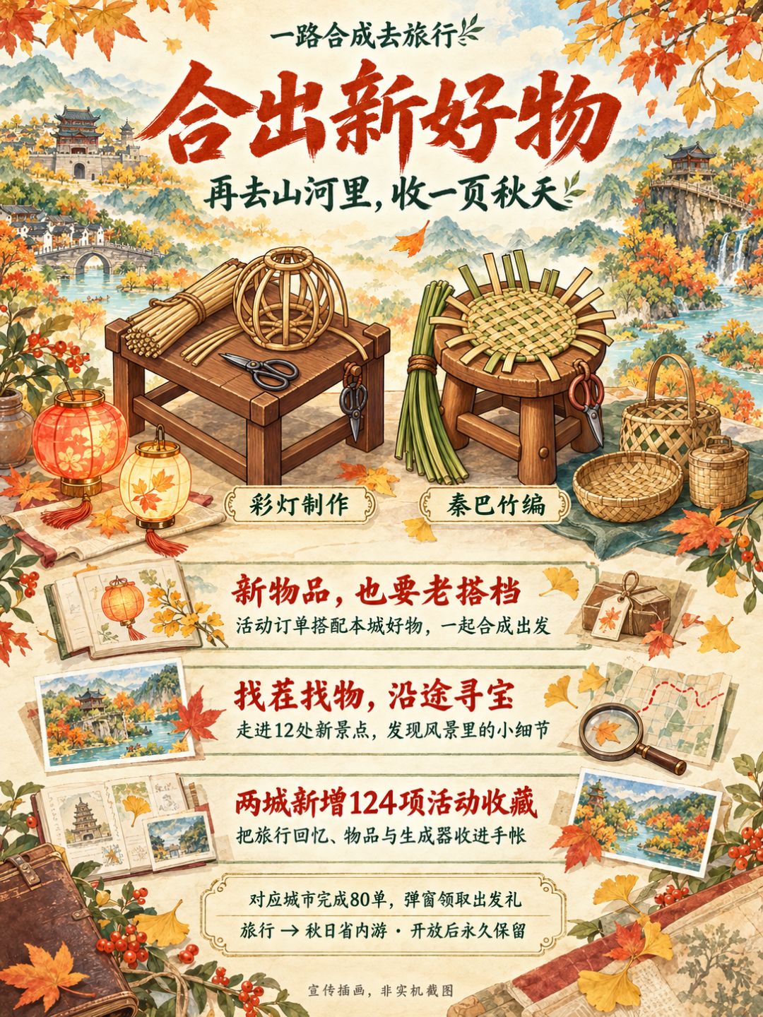 秋日山河游上线，把秋天合进你的旅途！ 2