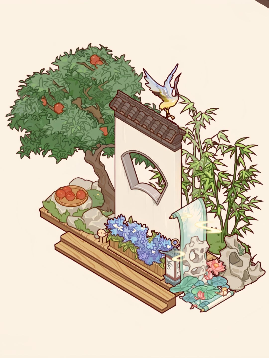 花园墙静两则,隔断拿到,你就这样装 2