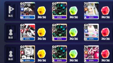 目前主流的一些配队