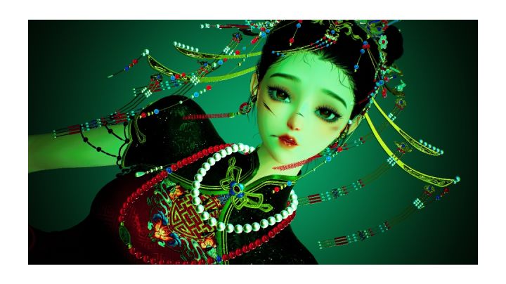 糊糊的质感很称氛围截图