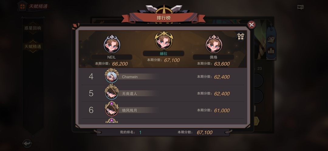天赋精通思路 1