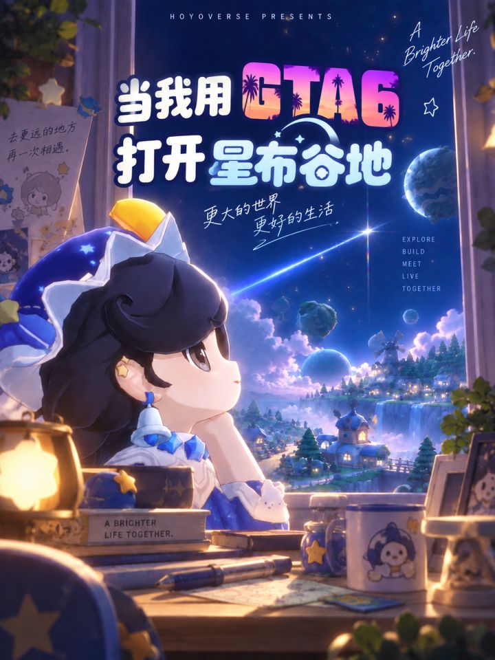 当我用GTA6的宣传片打开星布谷地截图