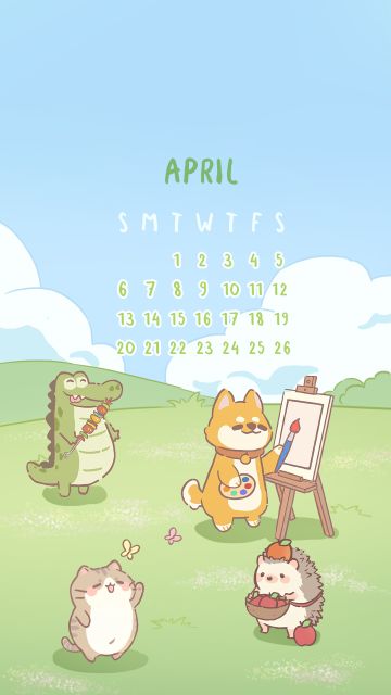 【4月壁纸分享】踏青郊游的好天气~