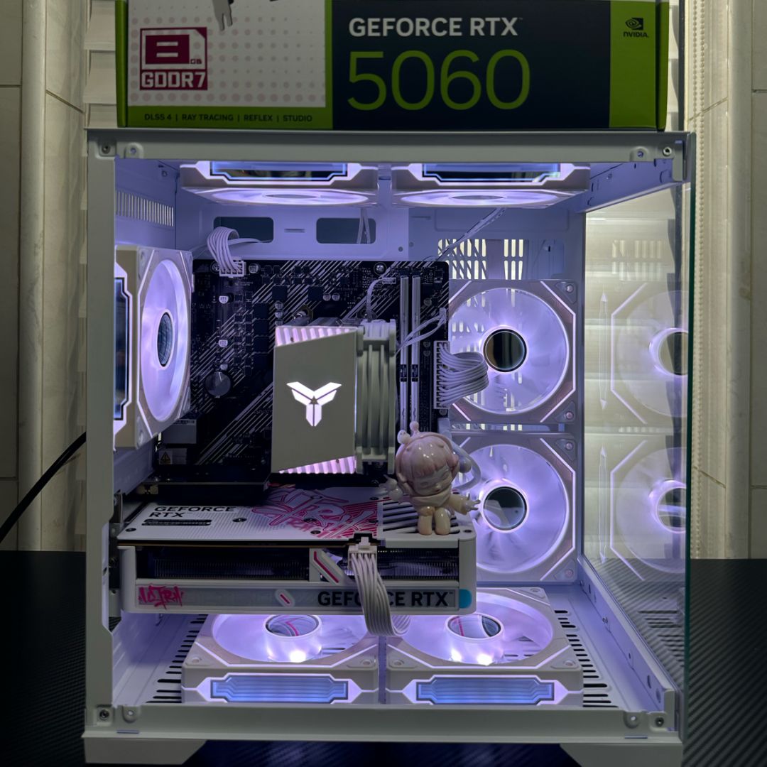 5700X搭配5060显卡|5K预算白色海景房 2