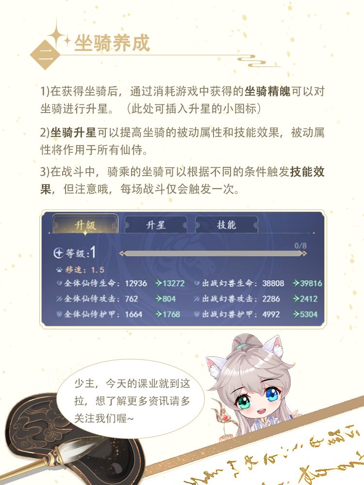 【游戏攻略】坐骑系统介绍 3