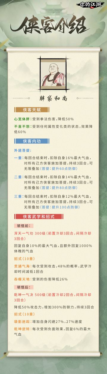 侠客信礼壹 | 明教散人——胖袋和尚